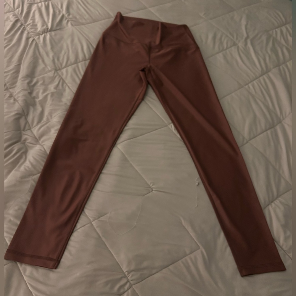 aerie High-Waist Leggings in Dusty Rose Brown